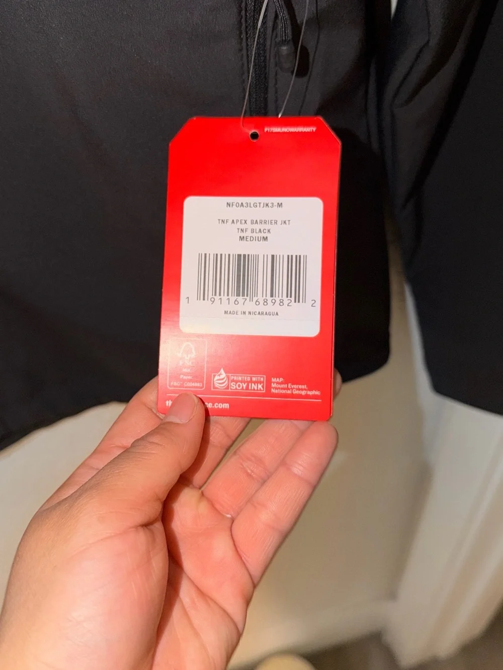 The North Face Black Lightweight Softshell Jacket
